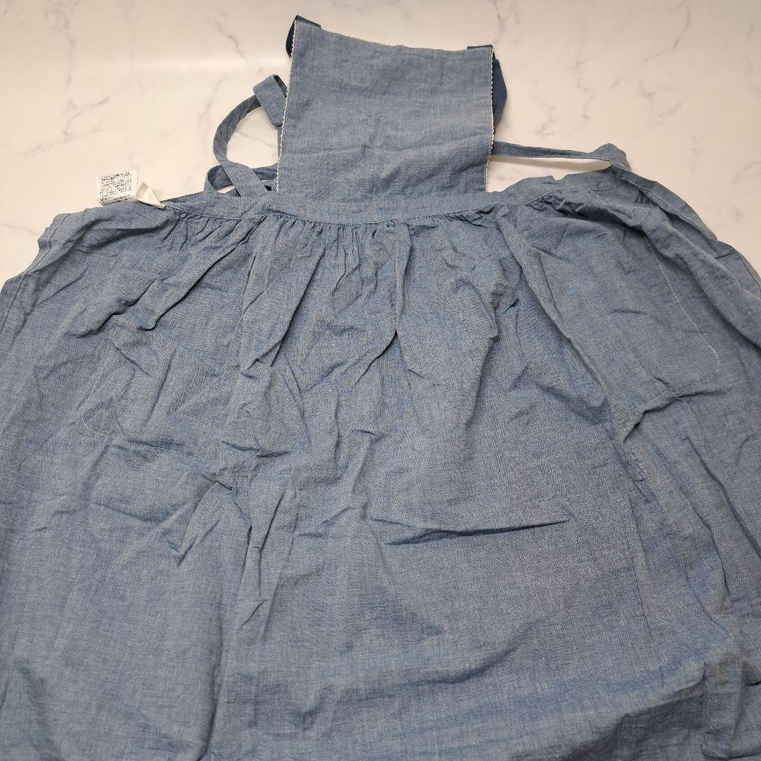 20260113　ピンクハウス　エプロン　ブルー　未使用　※値下げ不可.