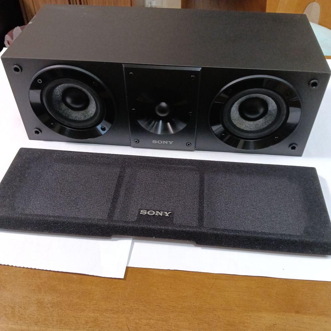 SONY 2ウェイスピーカー ブラック左右に4本ずつビス止め跡あり。