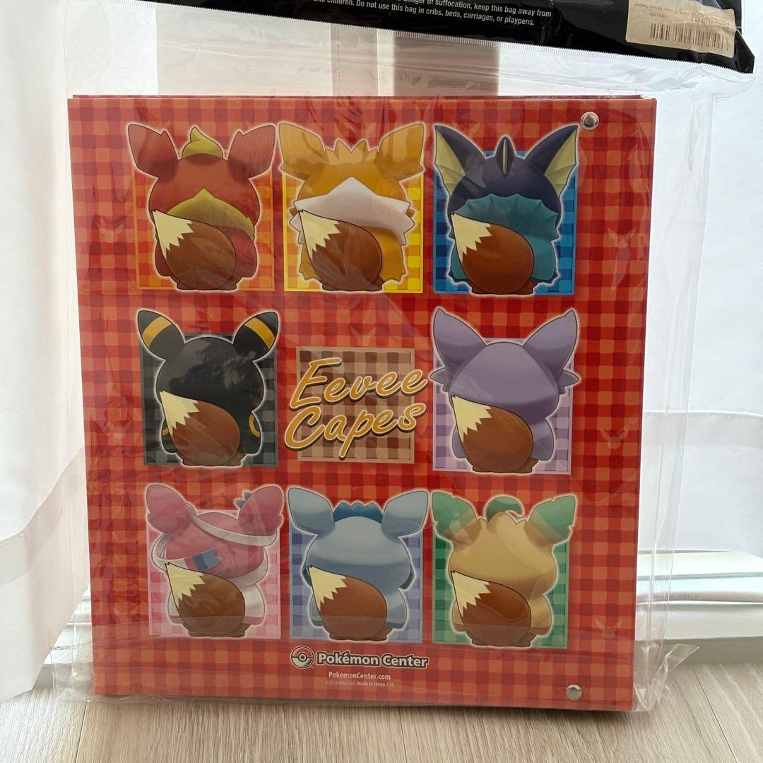コレクションファイル　ポンチョを着たイーブイ　バインダー