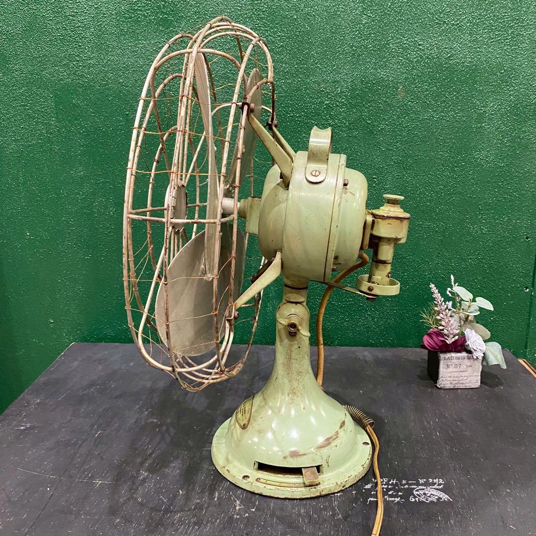 アンティーク 三菱 扇風機 インテリア 昭和レトロ 当時物 ビンテージ