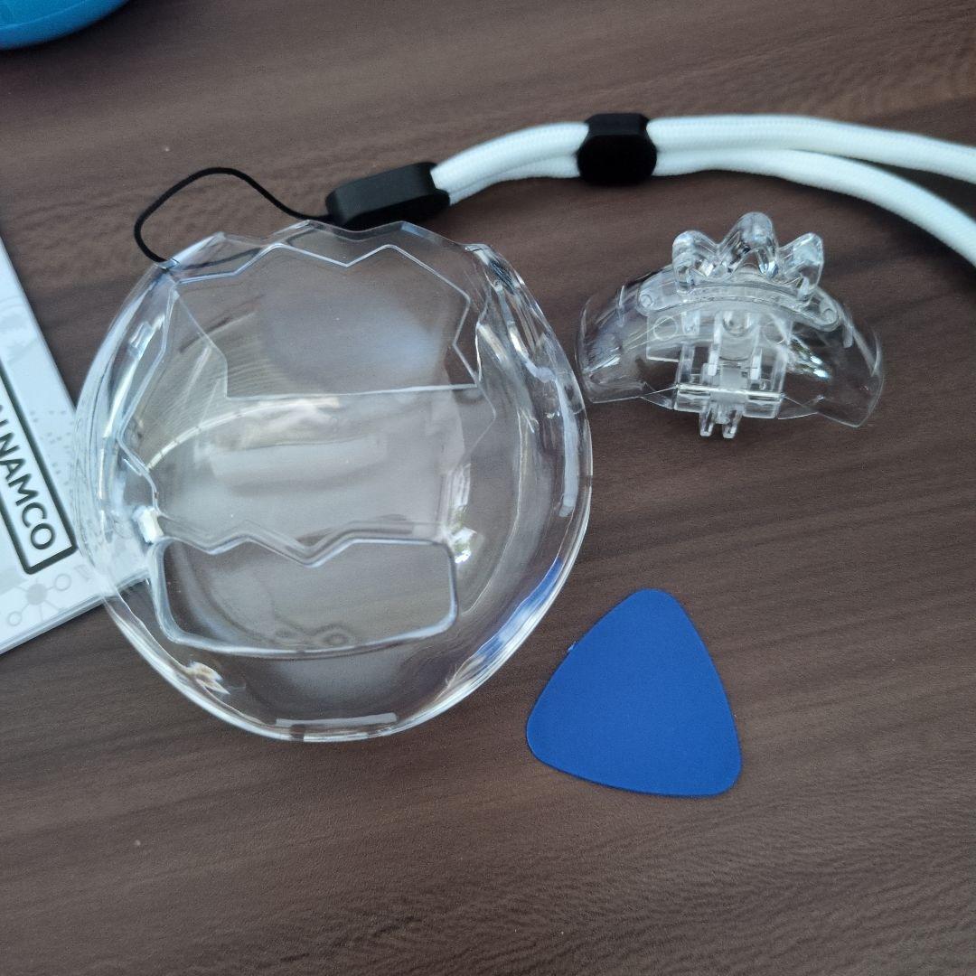 たまごっちパラダイス　青　BANDAI クリアケース付き