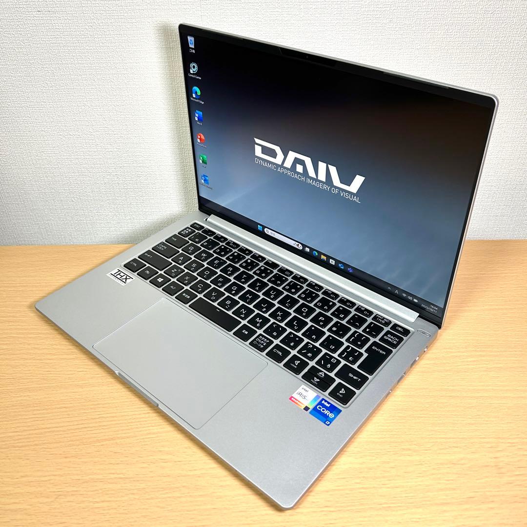 美品 DAIV 4P i7 512GB 32GB バッテリー超良好 Office