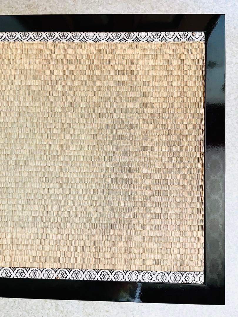 祐月／雛祭り用飾り台(黒塗り)