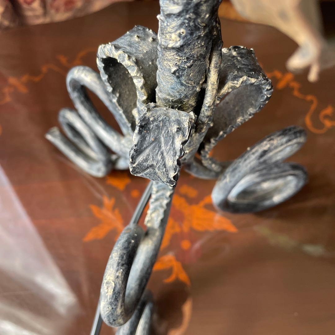 アンティーク　薔薇のインテリア　ランプ