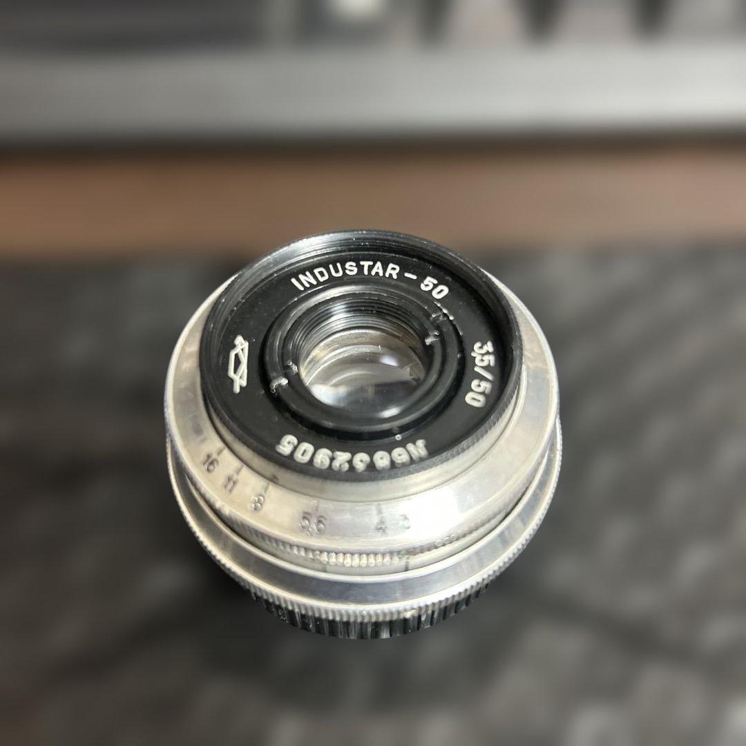 Industar-50 50mm F3.5 純正キャップ付き　作例あり