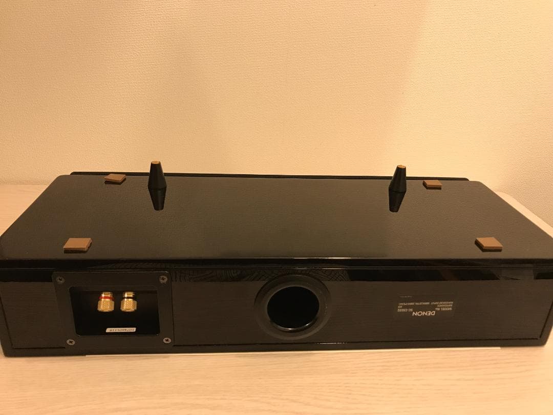 DENON SC-C55SG(フット付き）センタースピーカー ブラック