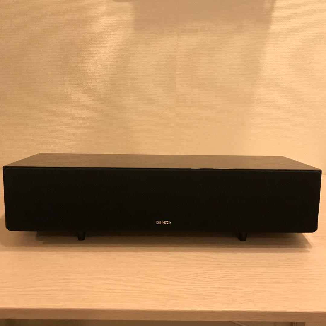 DENON SC-C55SG(フット付き）センタースピーカー ブラック
