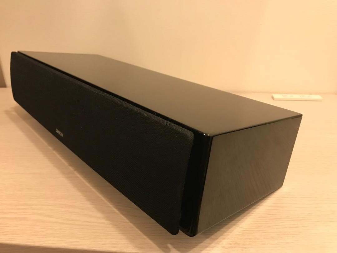 DENON SC-C55SG(フット付き）センタースピーカー ブラック