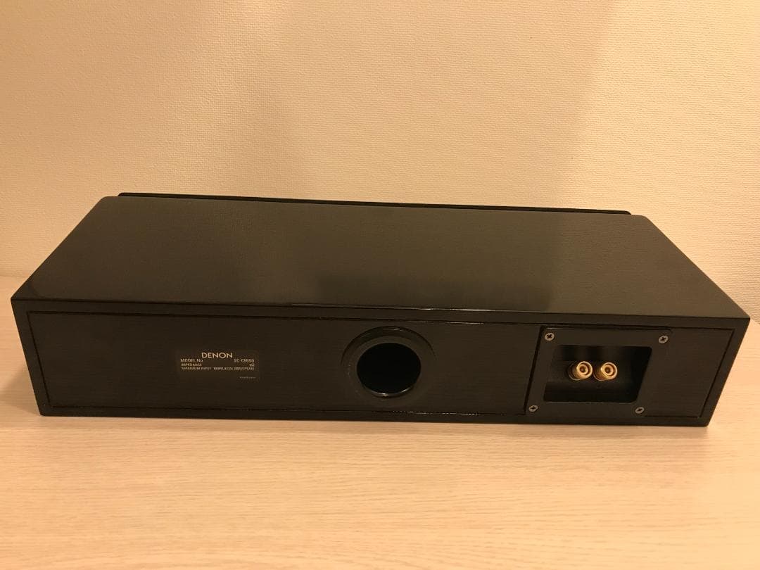 DENON SC-C55SG(フット付き）センタースピーカー ブラック
