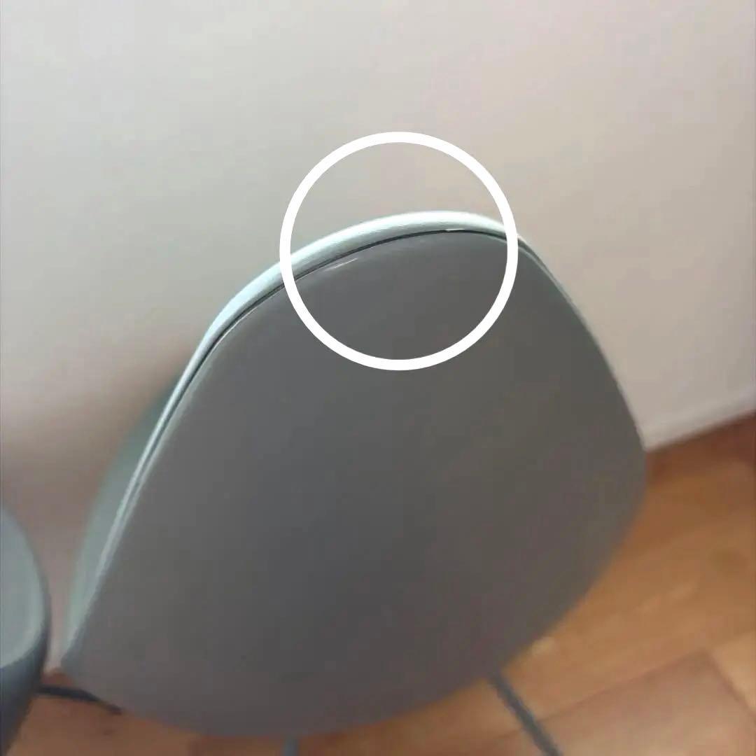 ドロップチェア　しずく型チェア ダイニングチェア デスクチェア ２脚セット