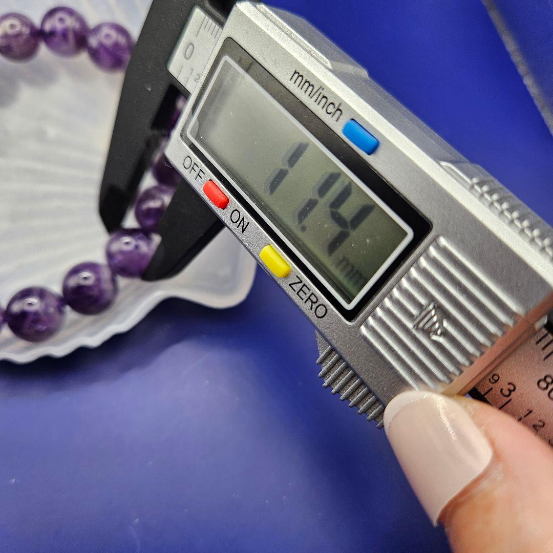 ケープアメジスト ブレスレット ① 11mm