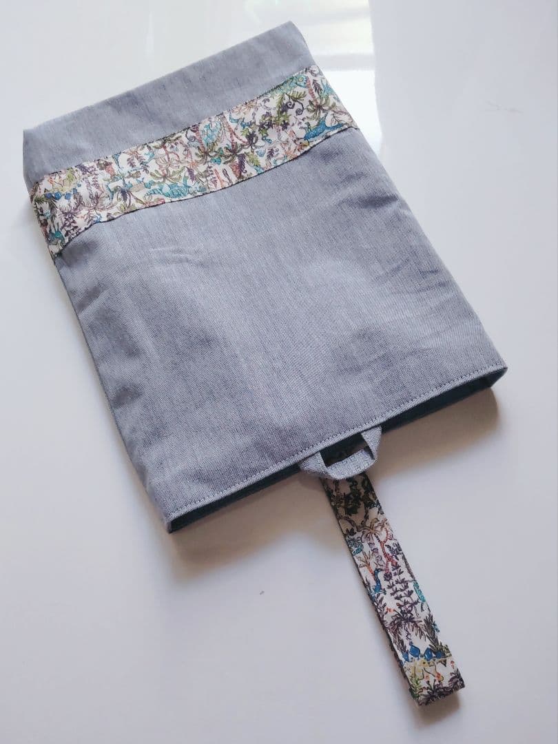 ✰速乾グッズお申込✰リバティ恐竜×綿ポリ　入園入学　男の子　体操服袋　靴袋