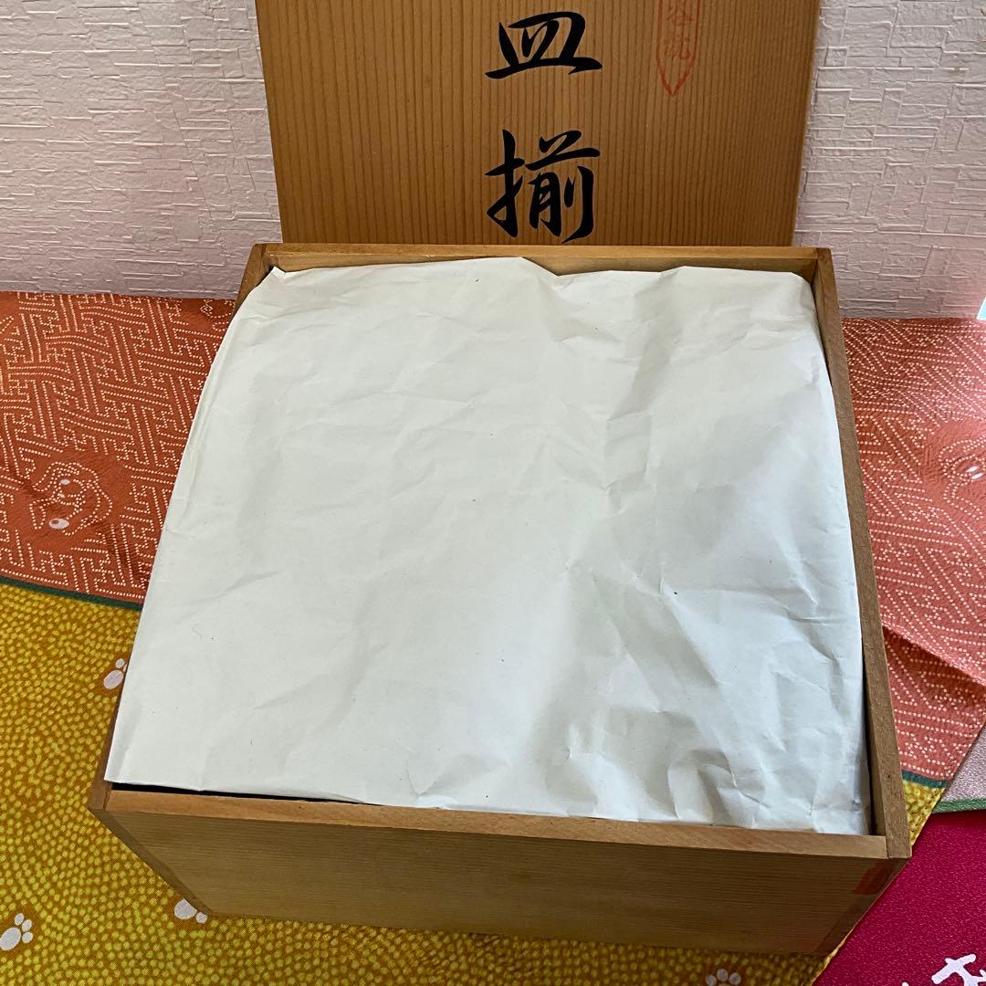 【九谷焼】正峰 五草花 6.5号八角皿揃(5枚)