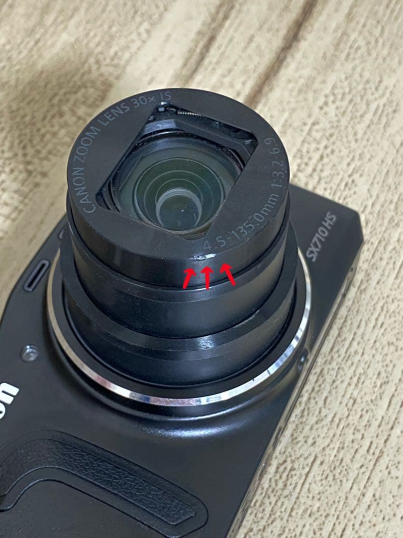 Canon PowerShot SX710 HS ブラック 30倍ズーム