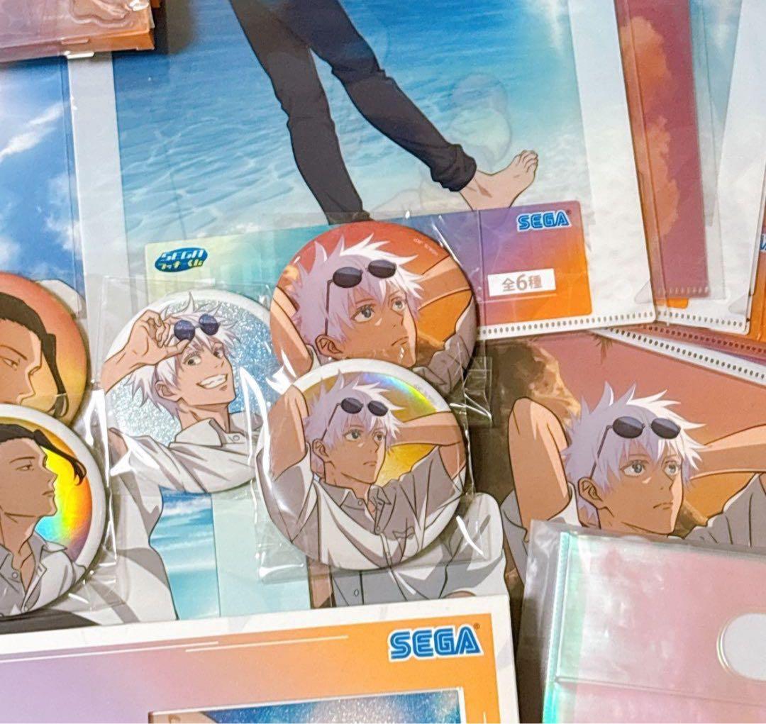 呪術廻戦 セガラッキーくじ 明昼の刻・黄昏の刻 ラストワン含む28点 セミコンプ