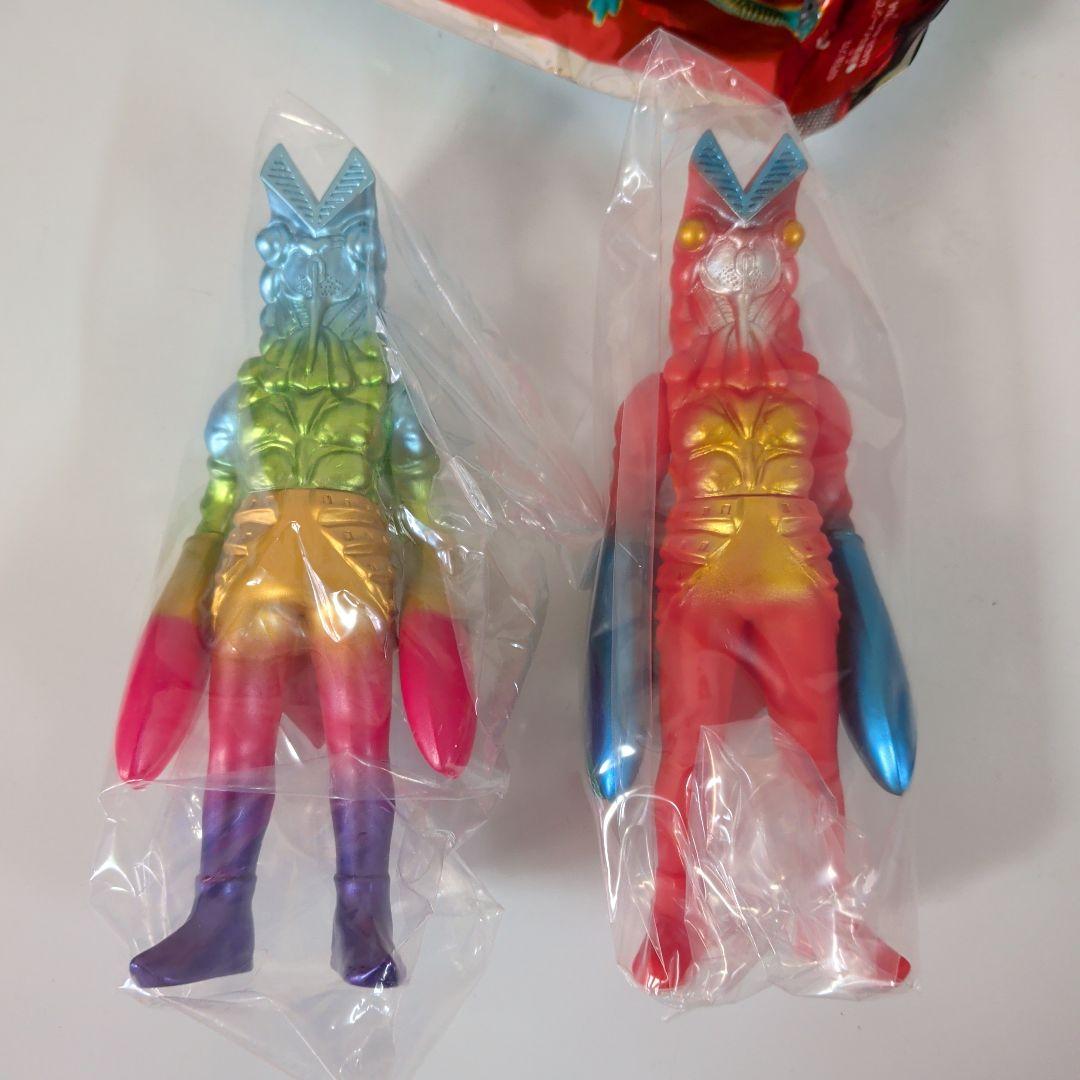 KAIJU COLORS カイジュウカラーズ1.2 バルタン星人　ソフビ2種