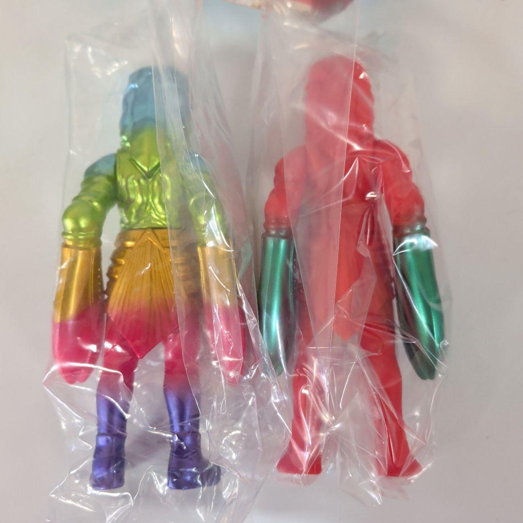 KAIJU COLORS カイジュウカラーズ1.2 バルタン星人　ソフビ2種