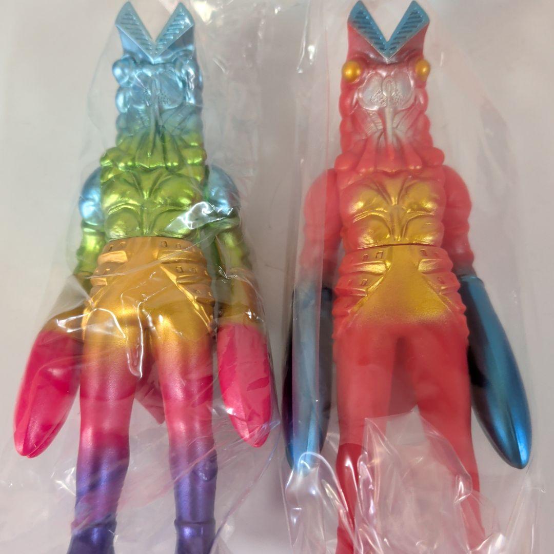 KAIJU COLORS カイジュウカラーズ1.2 バルタン星人　ソフビ2種