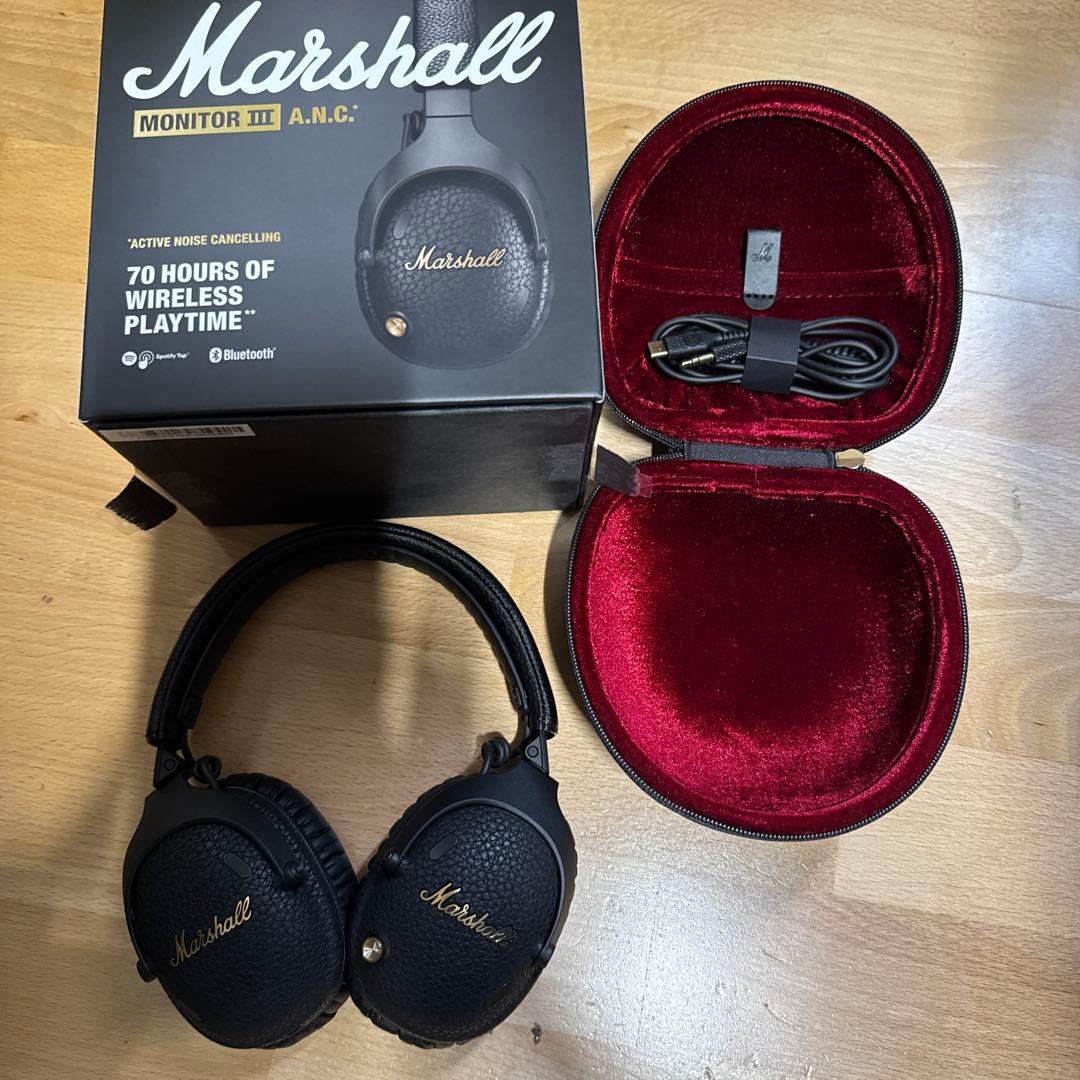 Marshall MONITOR III A.N.C. ワイヤレスヘッドホン