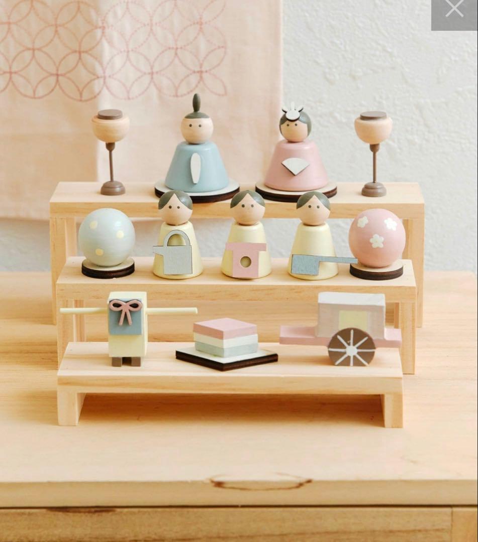 【即日発送可！】収納できる雛人形セット　salut! ひな祭り 初節句