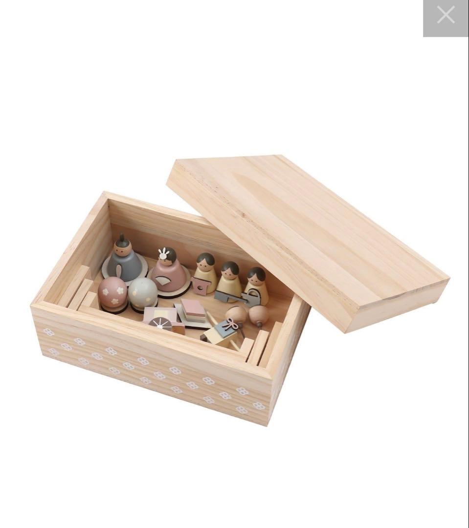 【即日発送可！】収納できる雛人形セット　salut! ひな祭り 初節句