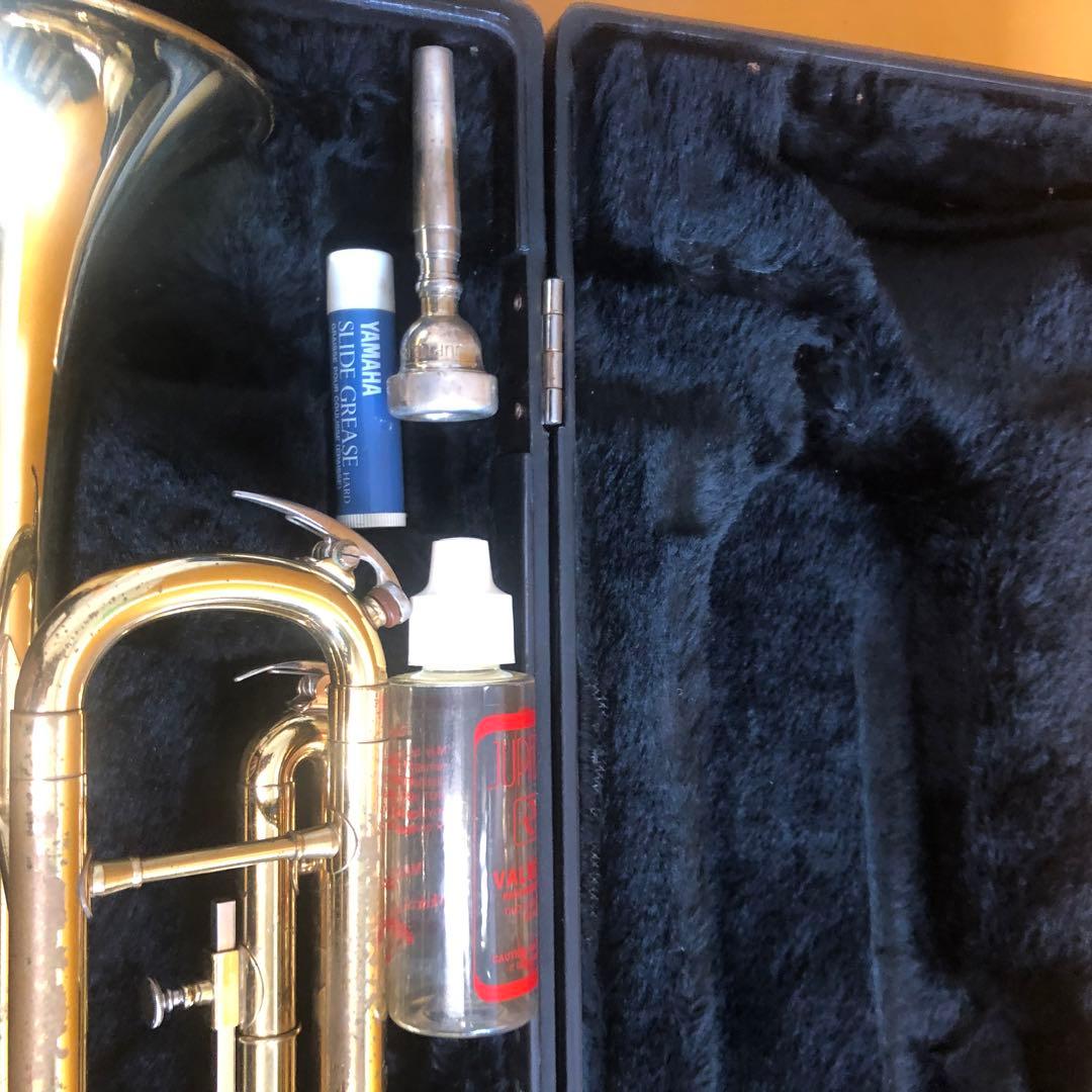 K*U様 JUPITER トランペット本体 ケース付き 使用感不明 現状渡し