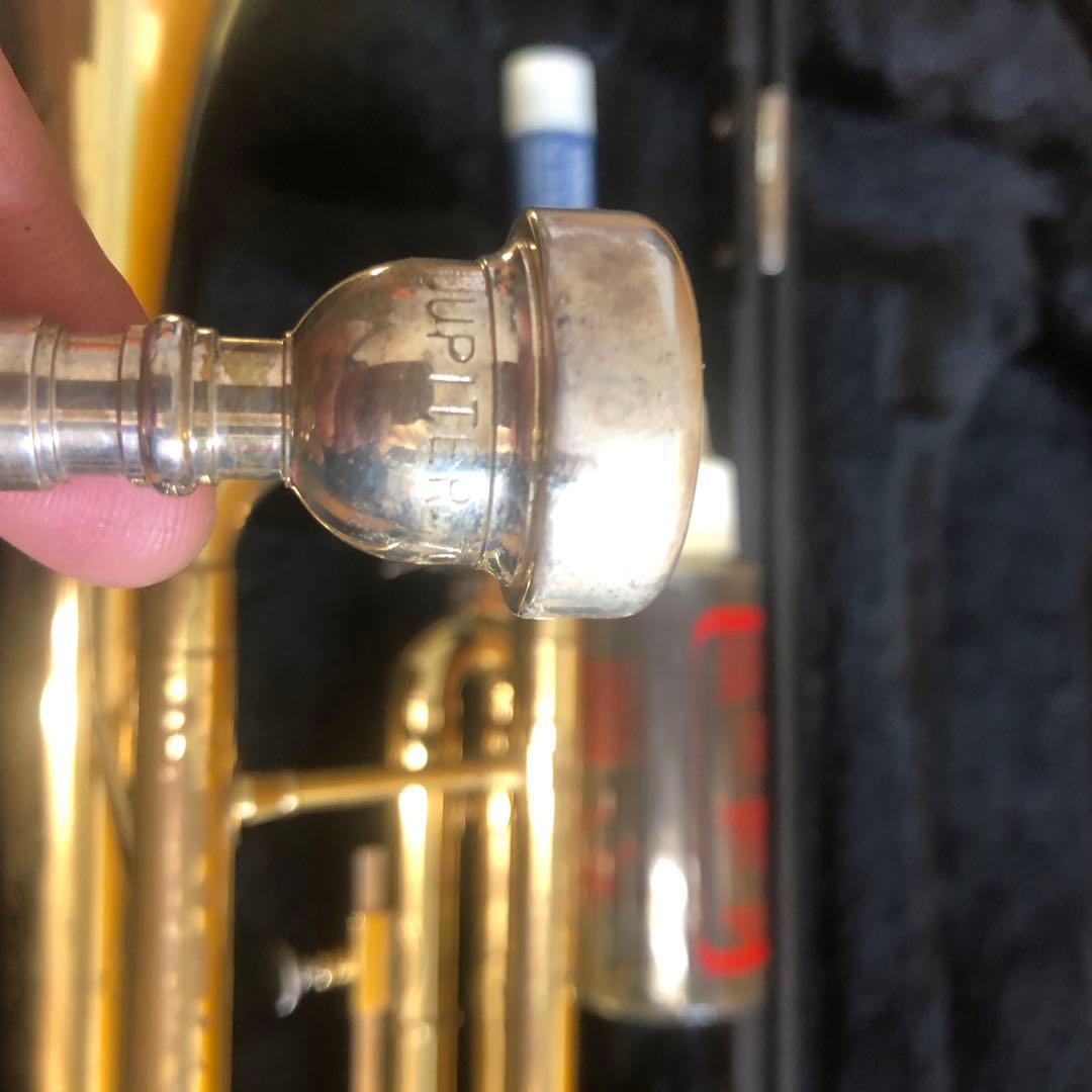 K*U様 JUPITER トランペット本体 ケース付き 使用感不明 現状渡し