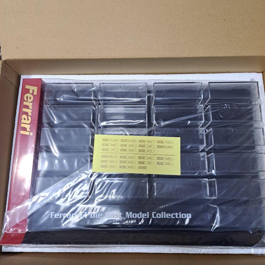 DyDo　F1フェラーリ　フルコンプリート　コレクションケース&トランスポーター