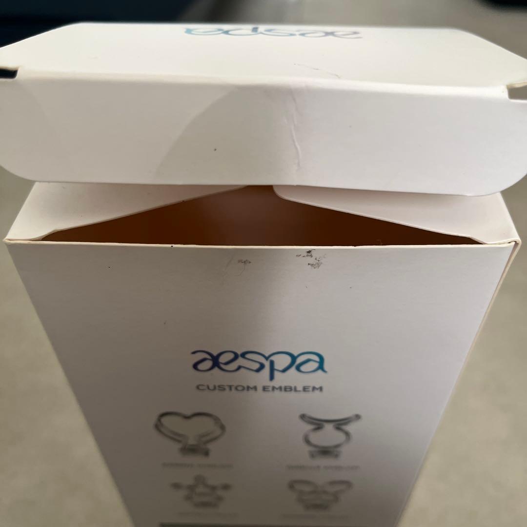 aespa 公式ファンライト シルバー