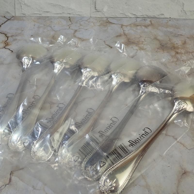 RU-5722　クリストフル　マルメゾン スプーン6本/シルバーコーティング