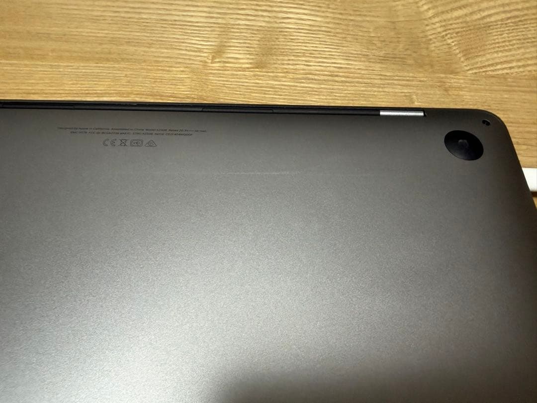 13インチMacBook Pro（M1、2020）