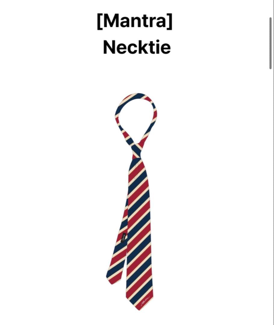 公式　JENNIE mantra ネクタイ ジェニー BLACKPINK