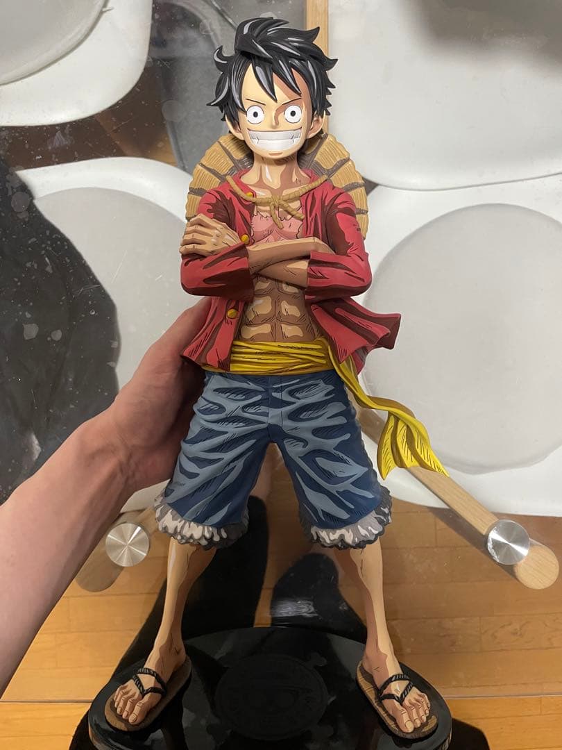 ワンピースベースショップくじ　ルフィ　フィギュア　ワンピース　一番くじ