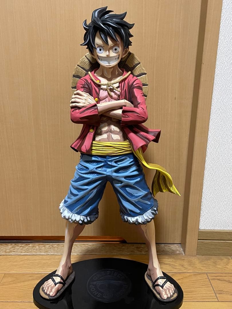 ワンピースベースショップくじ　ルフィ　フィギュア　ワンピース　一番くじ