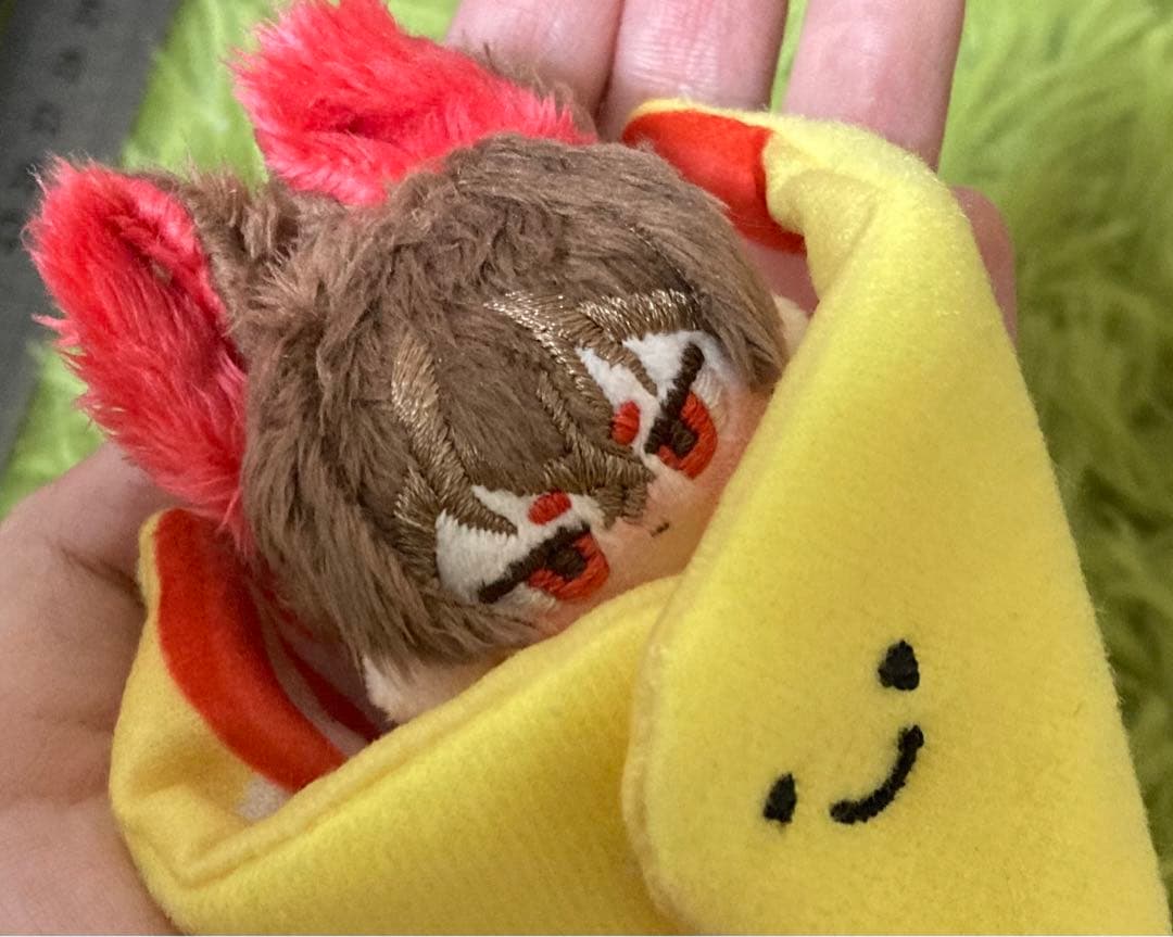 自作ぬいぐるみ・イチゴチョコくん