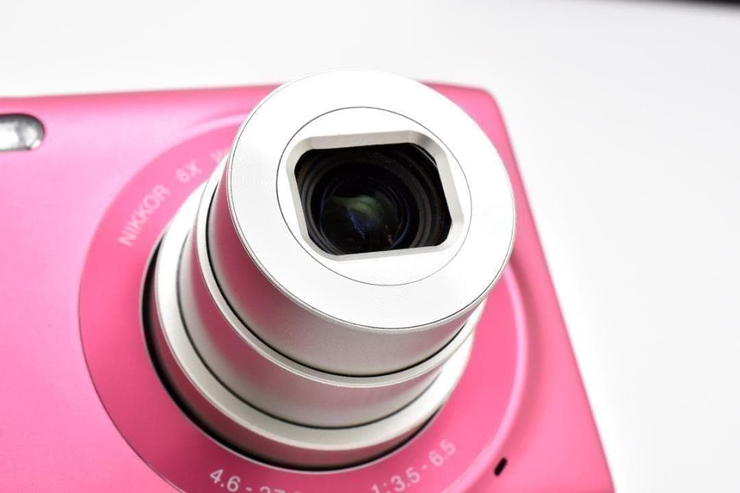 【ほぼ新品・返品保証】　ニコン　Nikon COOLPIX S3300 ピンク