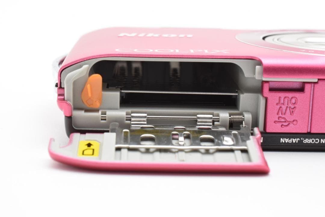 【ほぼ新品・返品保証】　ニコン　Nikon COOLPIX S3300 ピンク