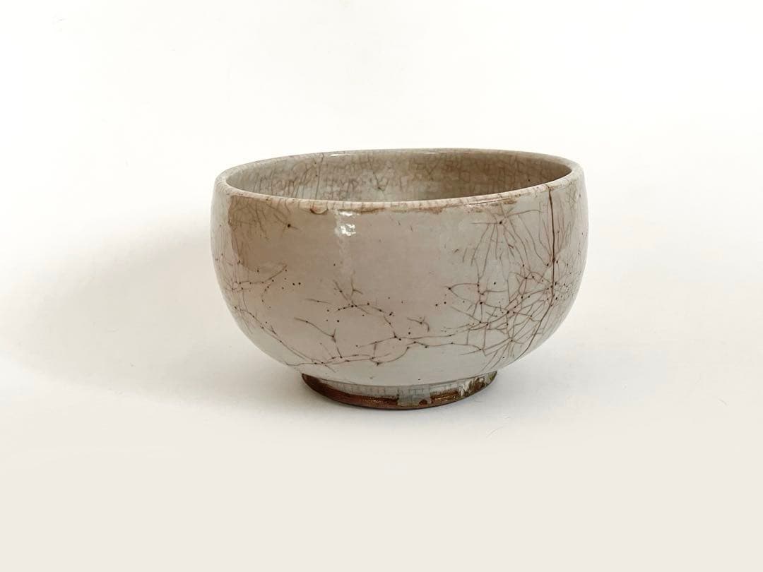 骨董　アンティーク　平清水焼　茶碗　抹茶碗　碗　金継ぎ　金継直しあり　箱なし