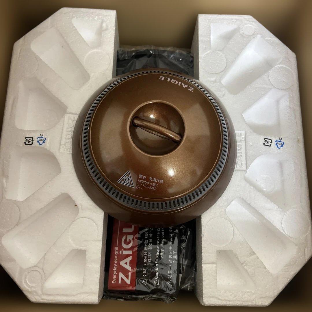 未使用　ZAIGLE 炙輪 NC-400 ゴールド ハーフプレート