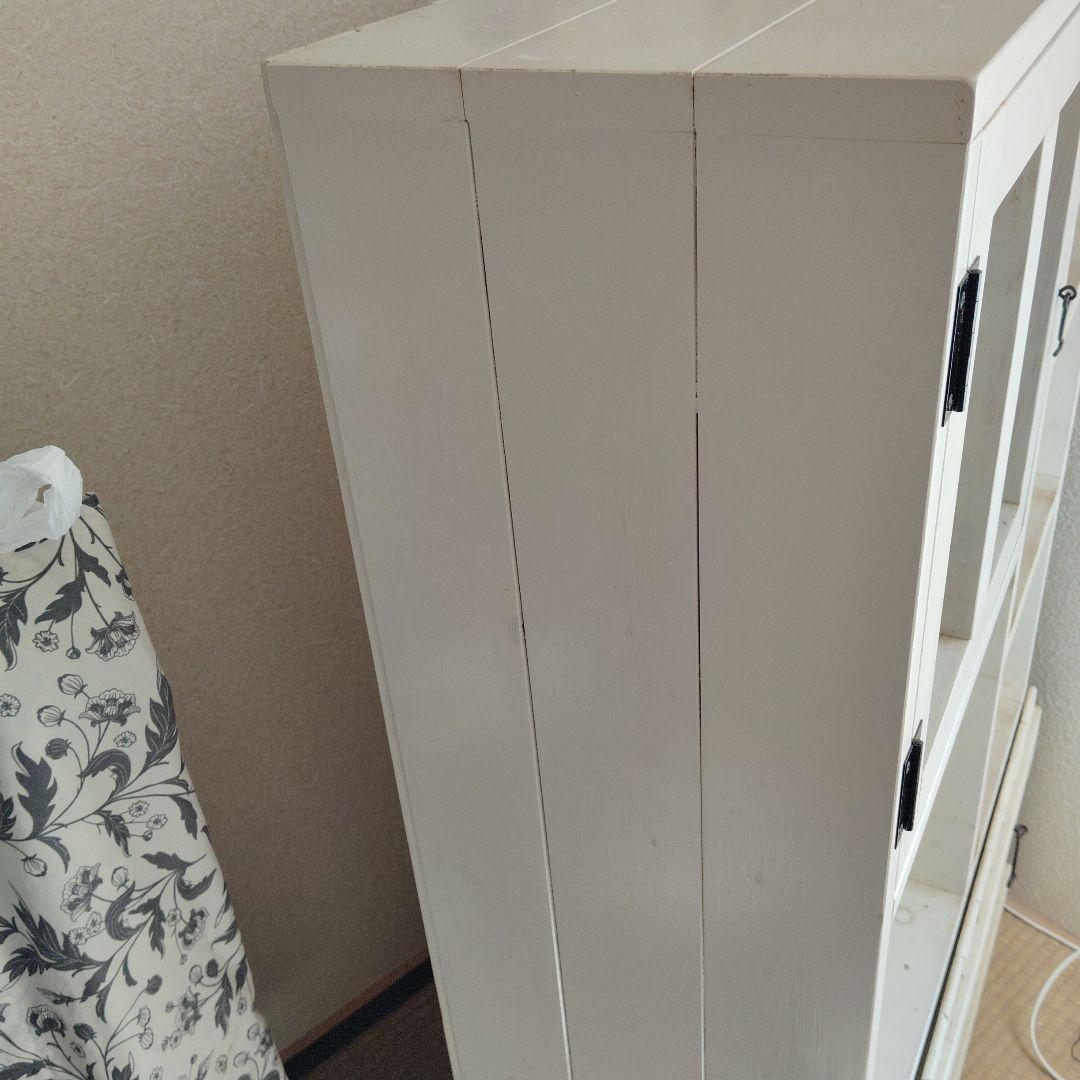 お値引中■アンティーク　ウォールキャビネット 木製 収納棚 飾り棚