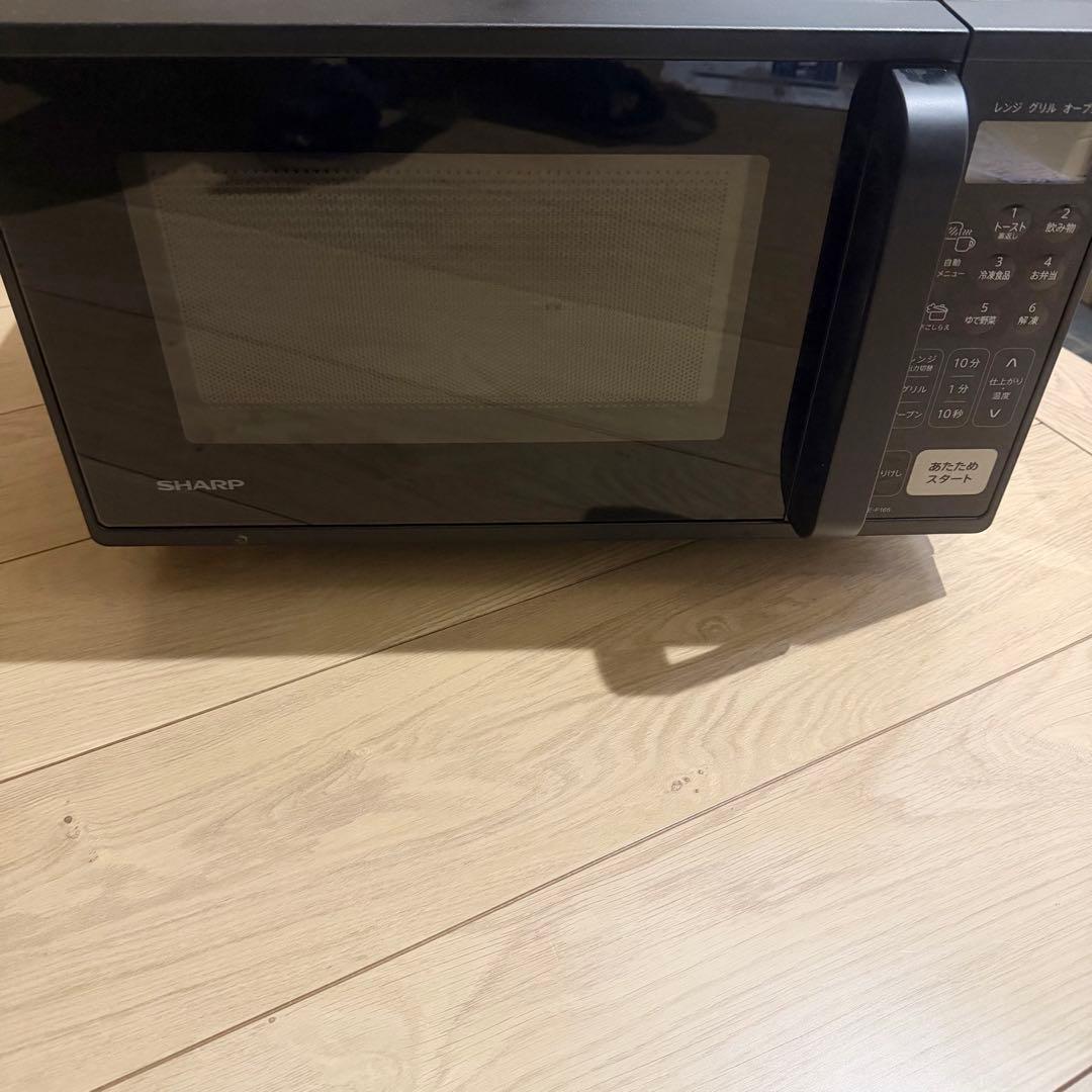 RE-F165-B(ブラック系) オーブンレンジ 16L ジャンク　a