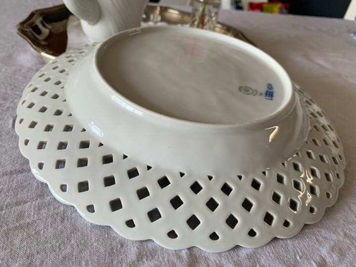 ロイヤルコペンハーゲン　透かしレースプレート3点 未使用超美品