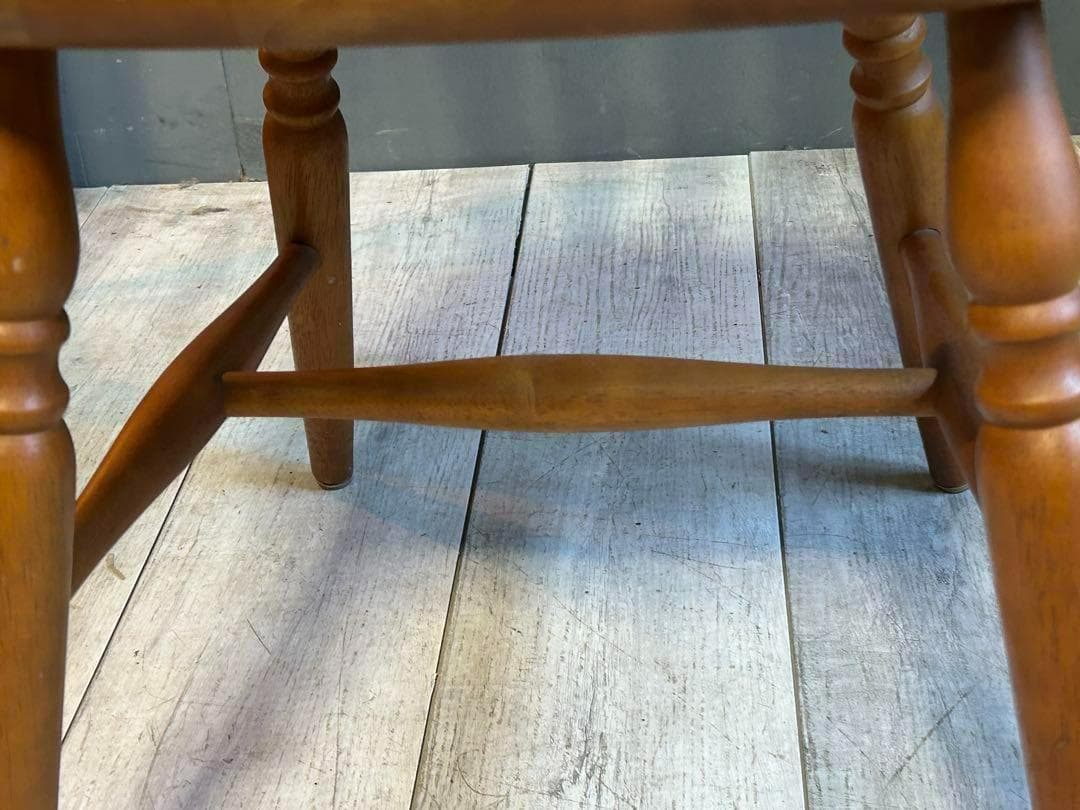 ②　飛騨産業　キツツキマーク　ウィンザーチェア　スポークチェア　SZ