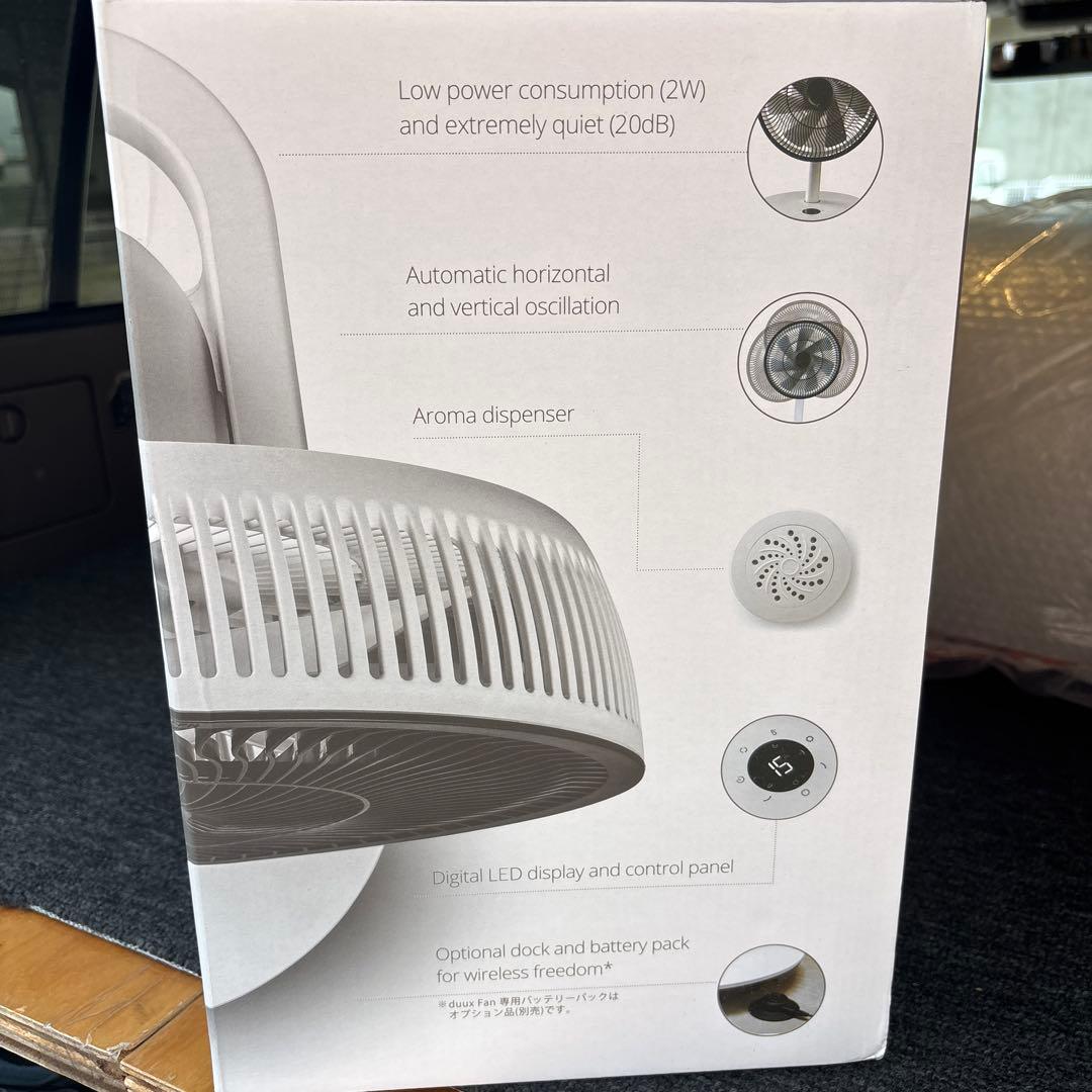 値下げWhisper Flex Touch 扇風機DXCF31JP（WT）