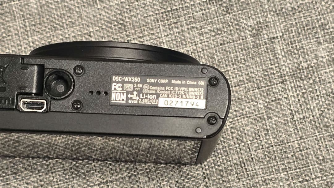 SONY Cyber-shot DSC-WX350 ソニー サイバーショット