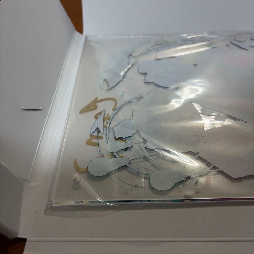 まちカドまぞく　箔押しサイン入りA4アクリルパネル　伊藤いづもイラスト集特典