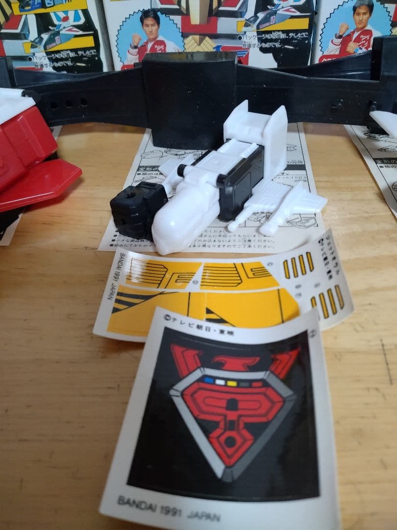 日*4様 鳥人戦隊ジェットマン　ジェットイカロス 5セット 食玩