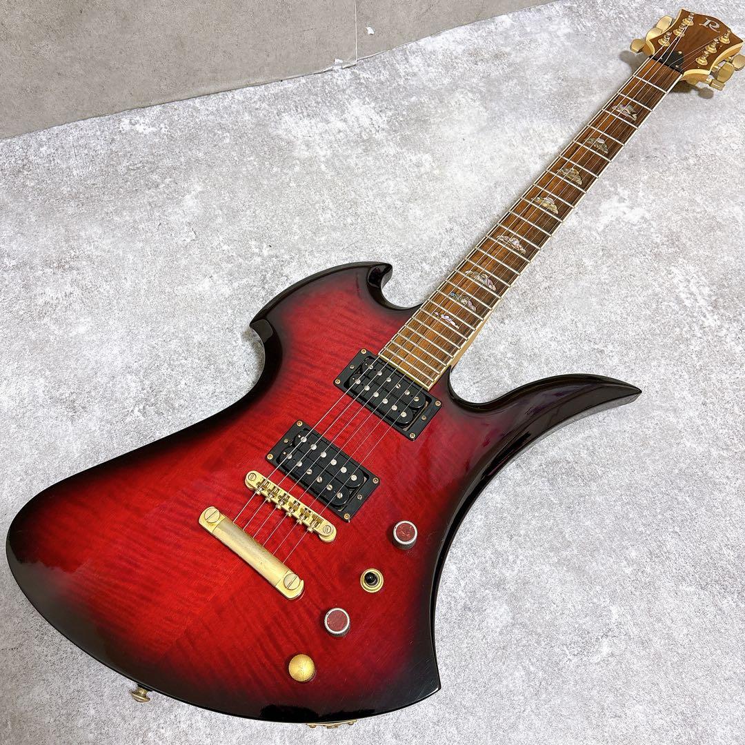 B.C.RICH モッキンバード Mockingbird 680JE 杢目 赤