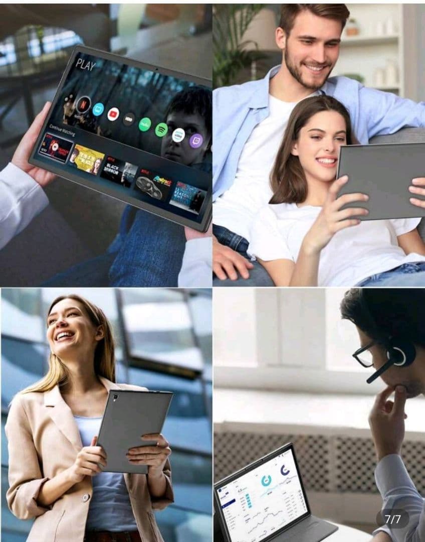Relndoo Android 15 10インチタブレット 64GB