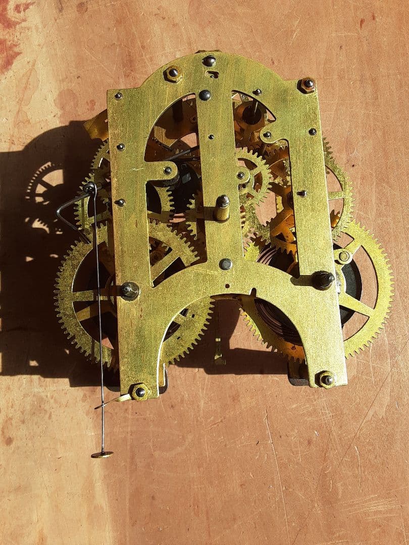 昭和レトロ、アンティーク掛け時計、動作品オリジナル